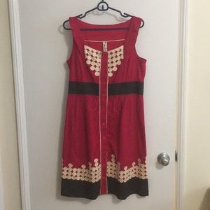 Womens Anthropologie FLOREAT Sweet-As-Pie Dress